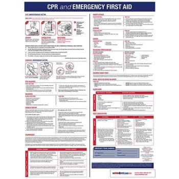 Emergency First Aid Poster